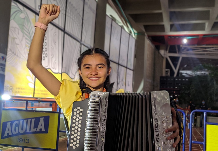 La samaria Sara Rhenals, nueva Reina Acordeonera Menor 2022 – Noticias ...